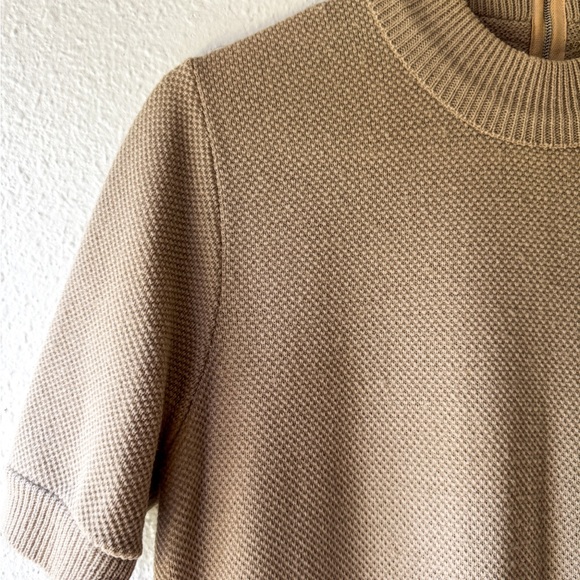 Beautiful Neusteters 1970s Tan Knit Dress - Picture 3 of 5